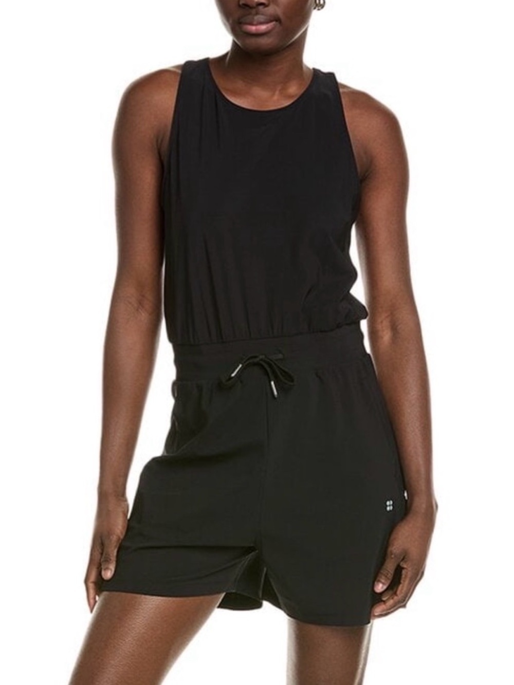 Sweaty Betty Explorer Shorts Romper Navy Athletic Tennis Pickleball Outfit M/8 - Picture 9 of 10